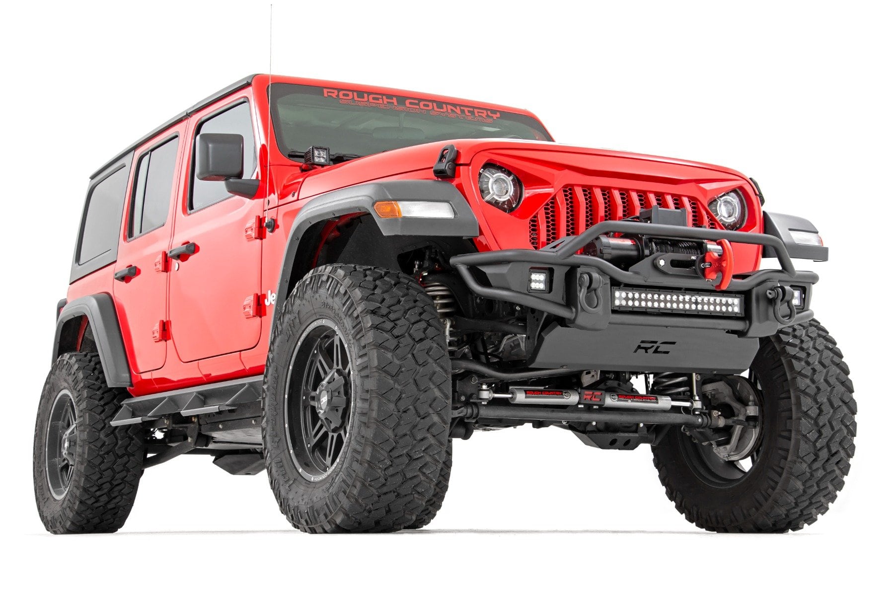 3.5 Inch lift Kit | C/A Drop | FR D/S | M1R | Jeep Wrangler Unlimited 4WD (24-25) - Image 2