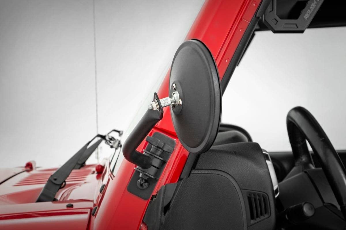 Round Trail Mirror | Jeep Wrangler JK/Wrangler Unlimited (2007-2018) - Image 3