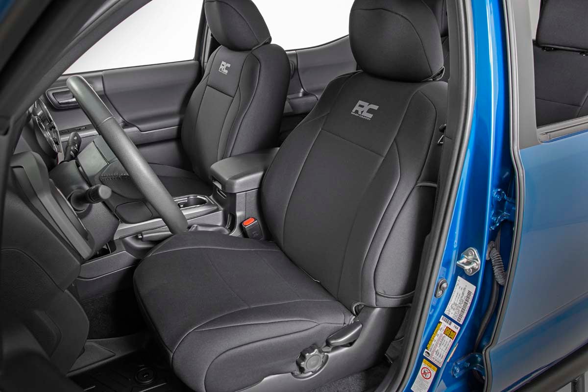 Seat Covers | Front | Double Cab | Toyota Tacoma 2WD/4WD (2016-2023) - Image 2
