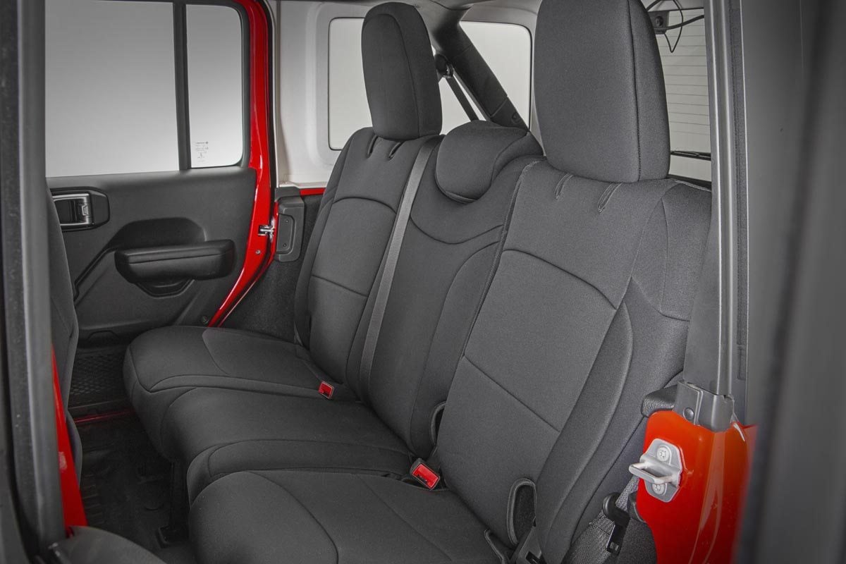 Seat Covers | Front and Rear | Jeep Wrangler Unlimited 4WD (2018-2025) - Image 4