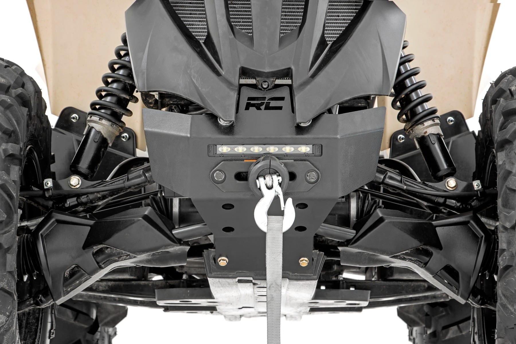 Winch Bumper | Black Series LED | 6" Light | Slime Line | Can-Am Renegade 1000/Renegade 500 - Image 2
