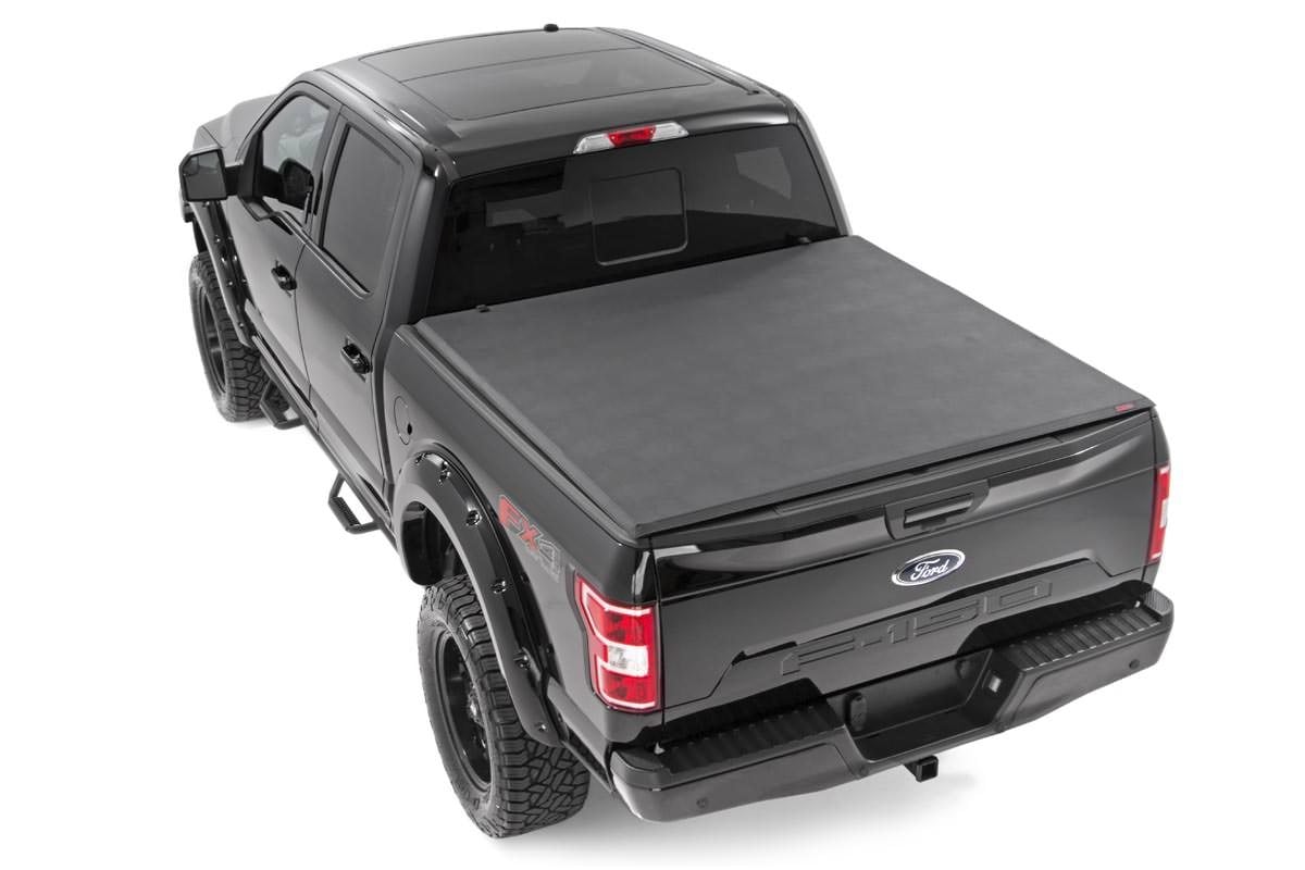Soft Tri-Fold Bed Cover | 6'7" Bed | Ford F-150 (21-25)/F-150 Lightning (22-25) - Image 2