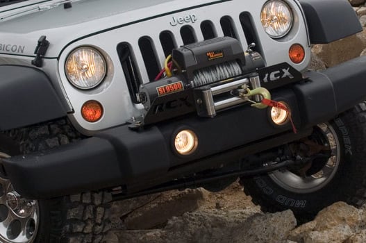 Winch Mounting Plate | Factory Bmpr | Jeep Wrangler JK/Wrangler Unlimited (07-18) - Image 2