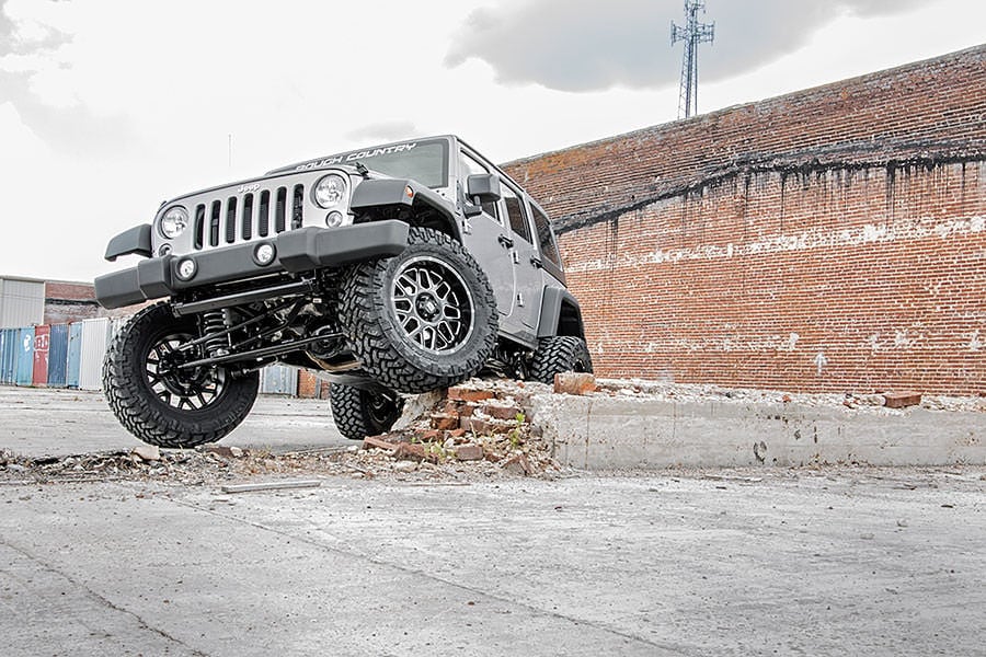 4 Inch Lift Kit | M1 | Jeep Wrangler Unlimited 2WD/4WD (2007-2018) - Image 4