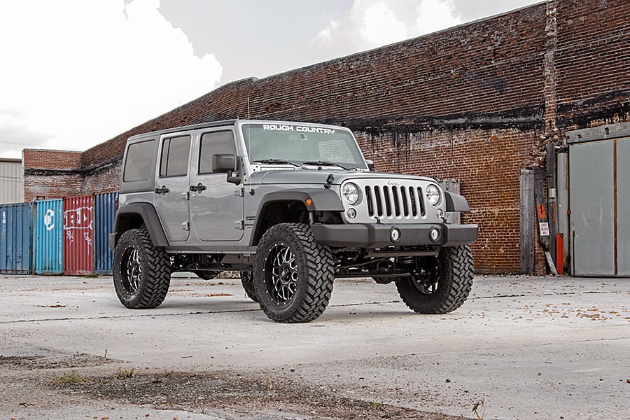 4 Inch Lift Kit | M1 | Jeep Wrangler Unlimited 2WD/4WD (2007-2018) - Image 2