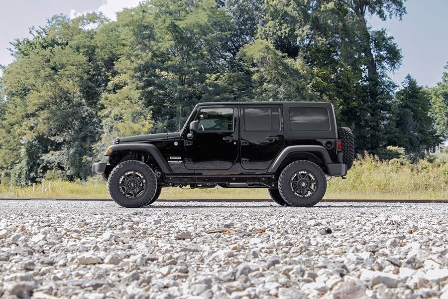 2.5 Inch Lift Kit | Coils | V2 | Jeep Wrangler Unlimited 2WD/4WD (2007-2018) - Image 3