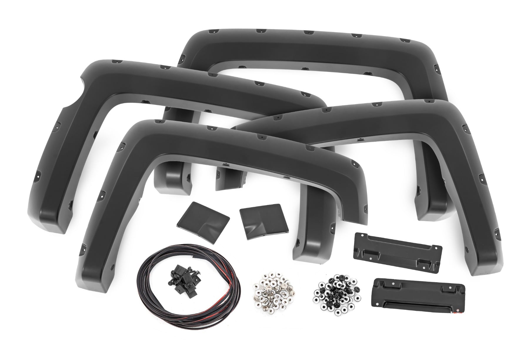 Pocket Fender Flares | 5'9" Bed | GB8 Mosaic Black | Chevy Silverado 1500 (14-18 & Classic) - Image 2