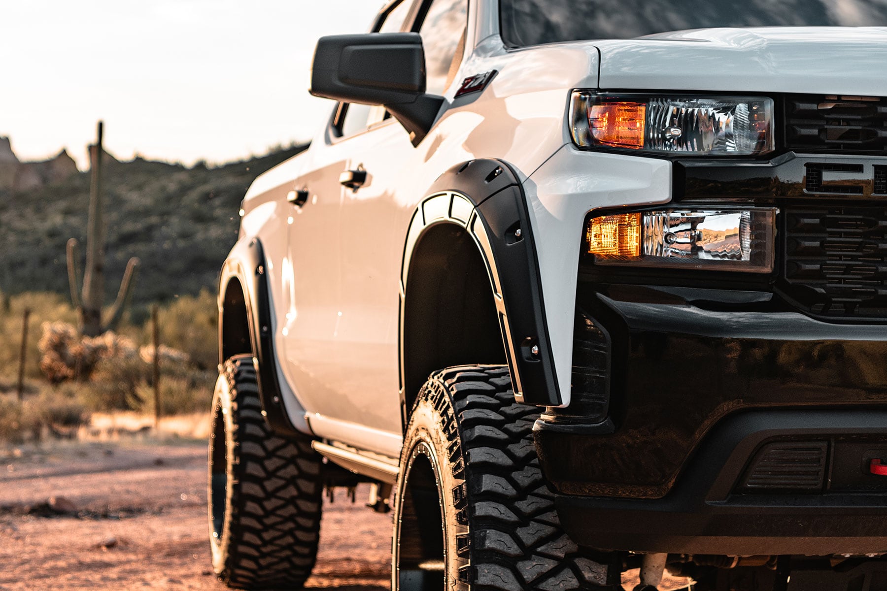 Fender Flares | Defender | G48 Redwood | Chevy Silverado 1500 2WD/4WD (2019-2026 & Refresh) - Image 2