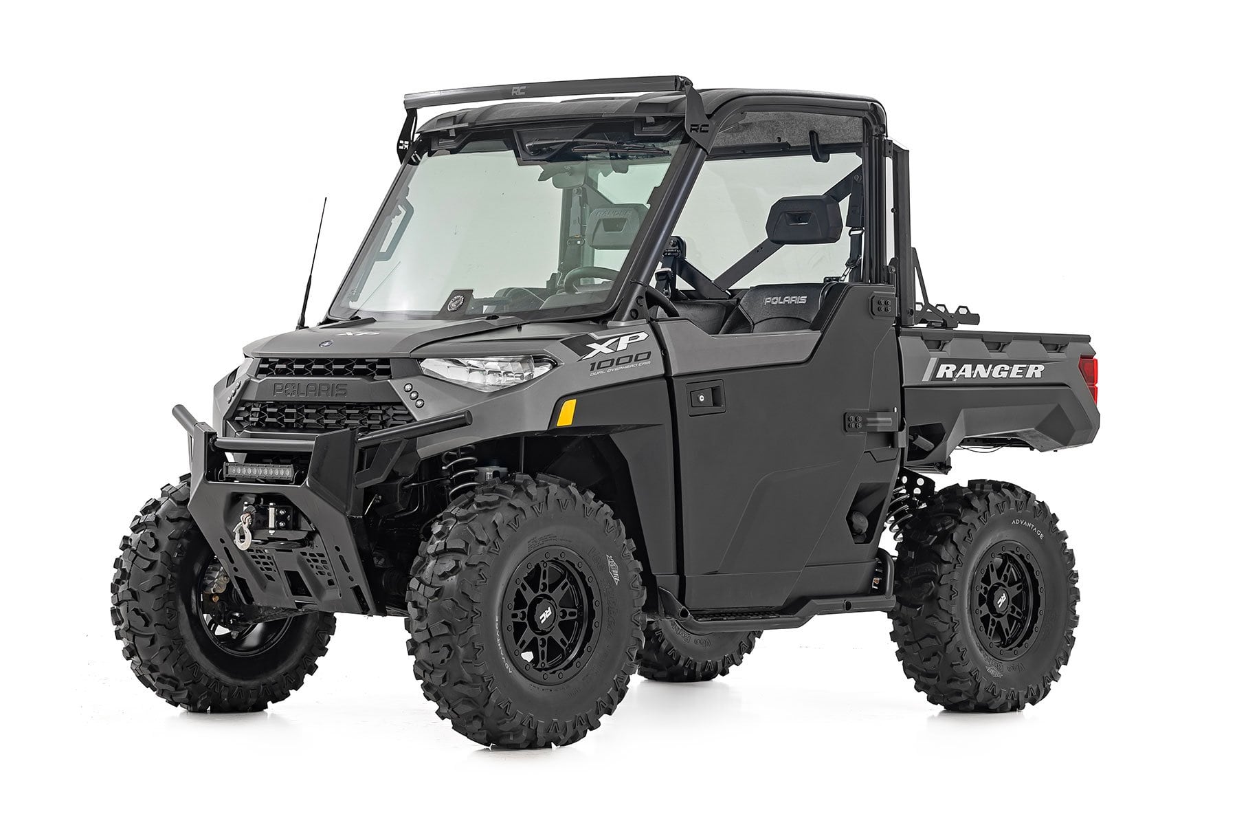 Rough Country 94 Series Wheel | UTV | Matte Black | 14x7 | 4x156 | +10mm - Image 6