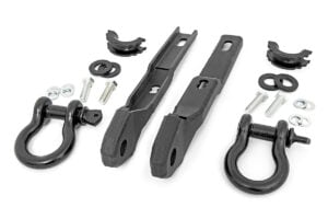 Tow Hook Brackets | D-Ring Combo | Nissan Titan 2WD/4WD (2017-2024)