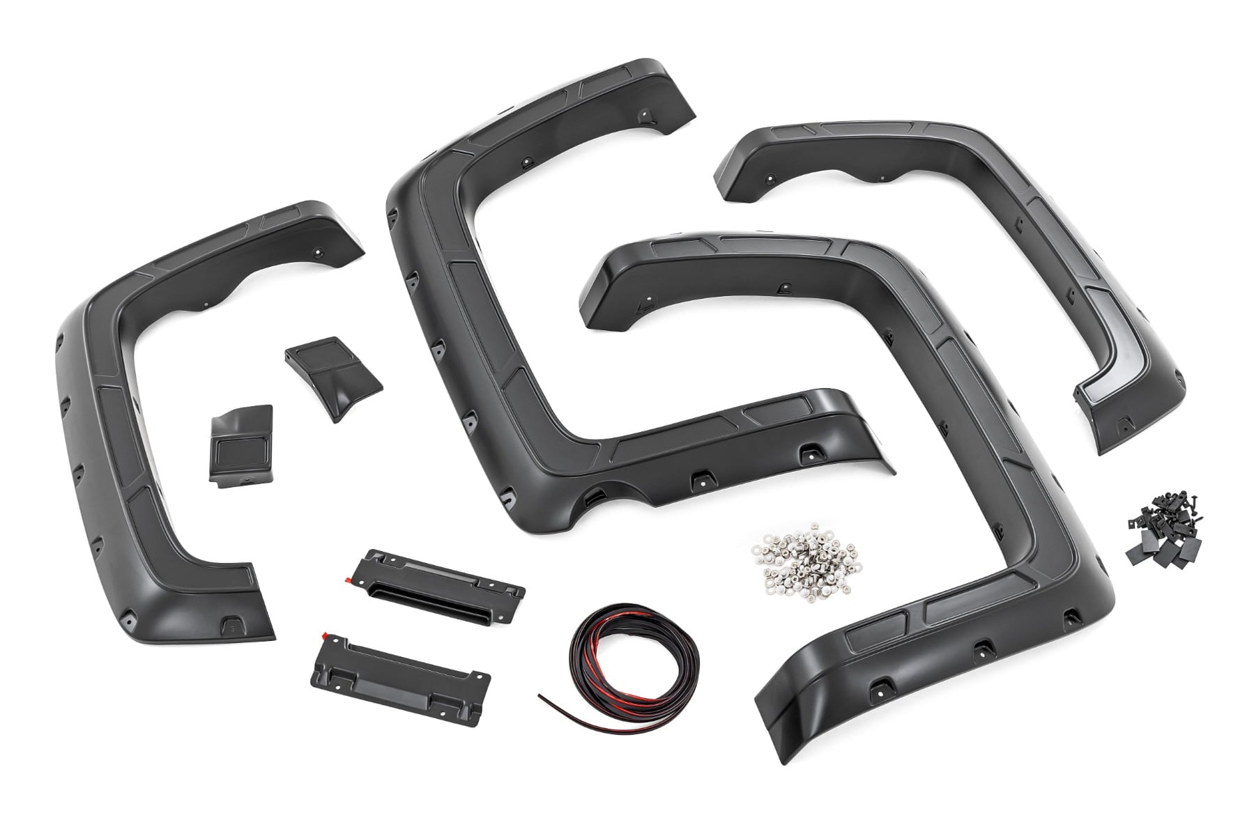 Fender Flares | Defender l 5'9" Bed | GXG Tungsten | Chevy Silverado 1500 (14-18 & Classic)