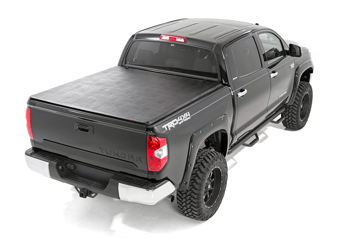 Soft Tri-Fold Bed Cover | 6'7" Bed | Toyota Tundra 2WD/4WD (2007-2025) - Image 2