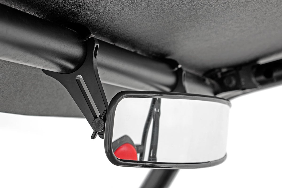 UTV Rear View Mirror | Convex | 17" x 3" | 1.75" Mount - Image 2