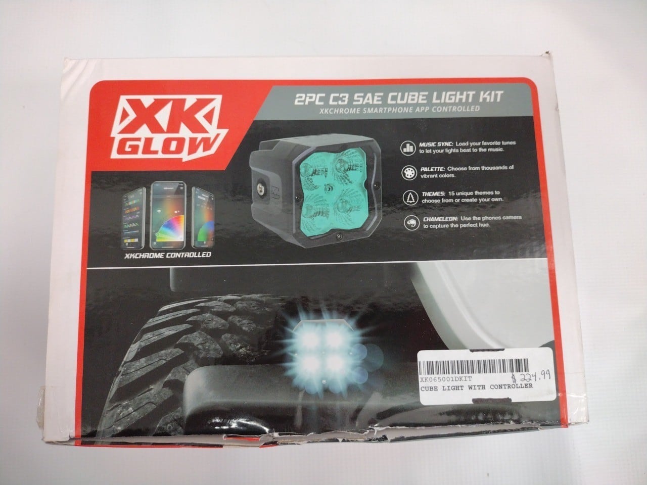 XKGlow C3 Sae Cube Light Kit - Image 2