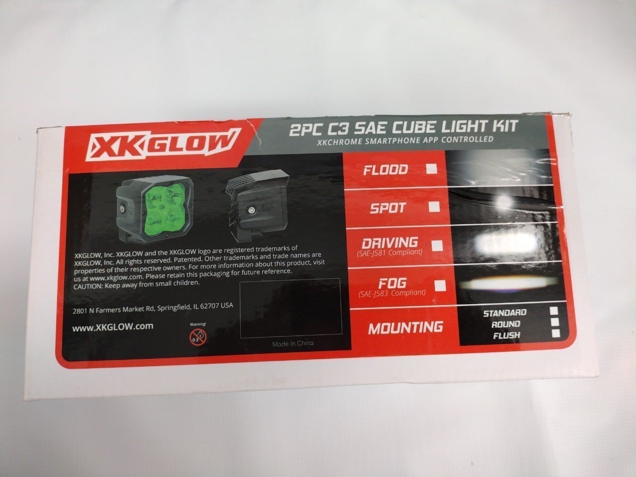 XKGlow C3 Sae Cube Light Kit - Image 3