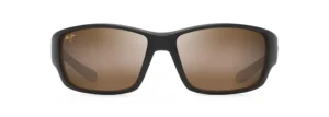 Local kine matte dark trans brown with cream
