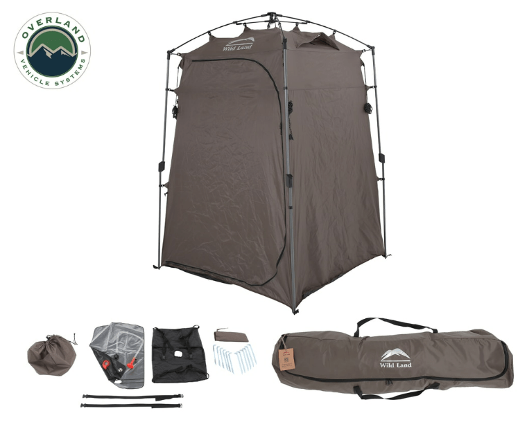 Overland Portable Changing Room With Shower and Storage Bag - Image 3
