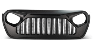 2018-2024 Jeep JL & 2020-2024 JT Angry Eye Grille | Black