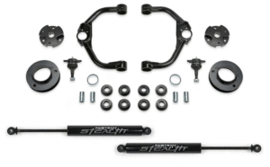 Fabtech 3 Inch Ball Joint Upper Control Arm Lift Kit with Rear Stealth Shocks