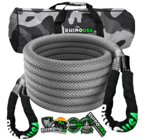 Kinetic Recovery Rope 1in x 30ft Grey