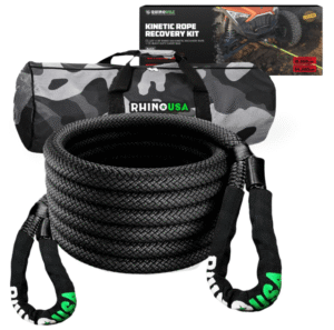 Kinetic Recovery Rope 1.25in x 30ft Black