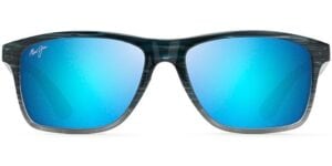 Blue onshore blue black stripe fade