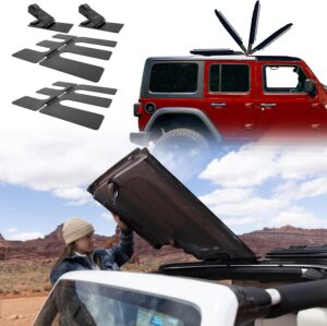 EZ4X4 JKU Fliptop & Hinge Kit