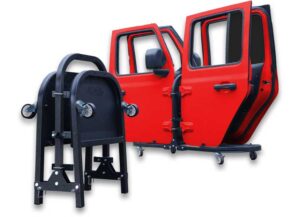 EZ4X4 Jeep Door Cart Holder-4DR