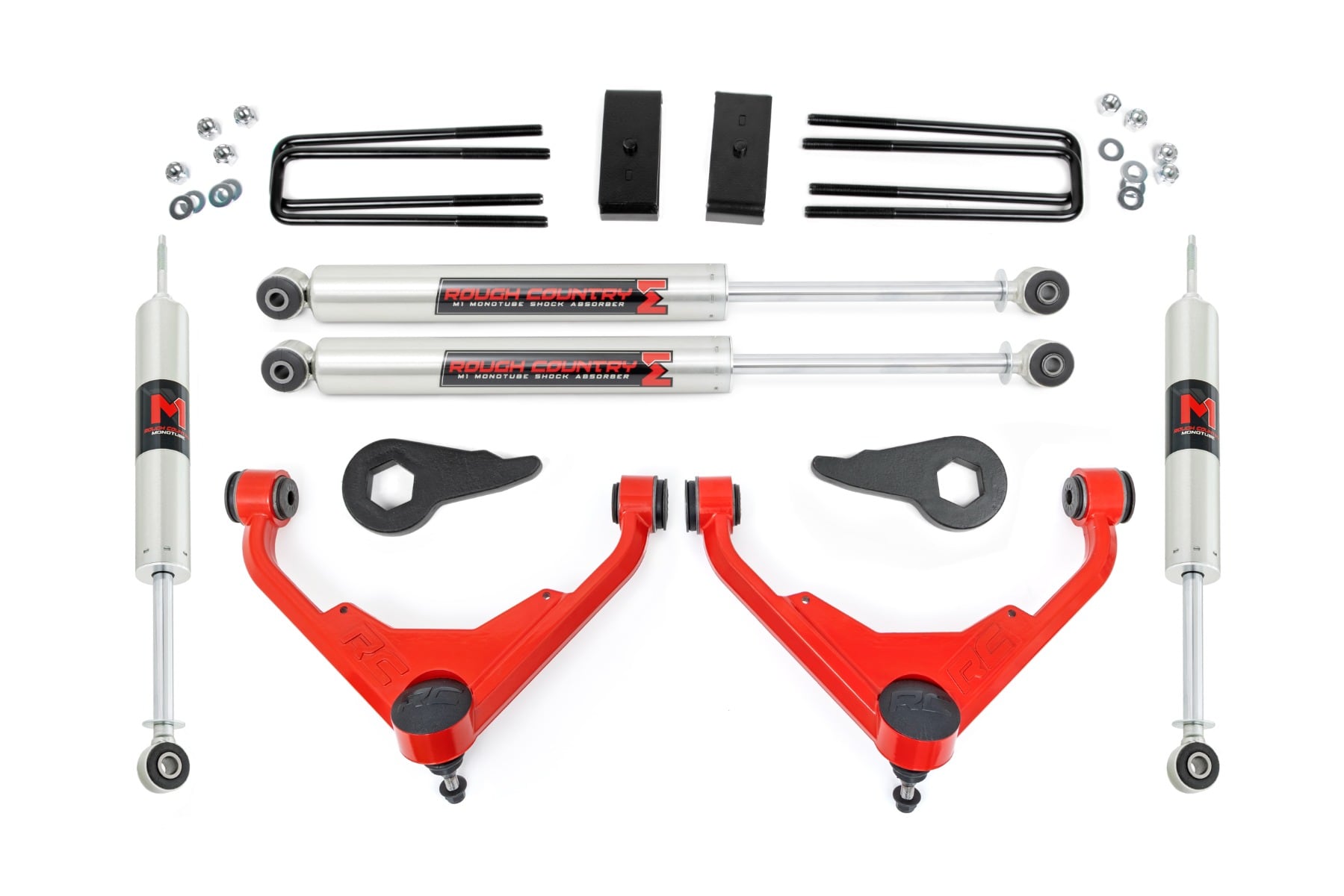 3 Inch Lift Kit | M1 | FK/FF | Chevy/GMC 2500HD/3500HD/Suburban 2500/Yukon XL 2500 (01-10)