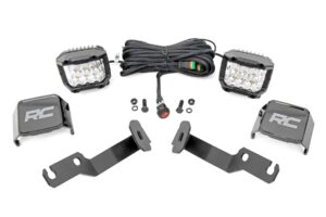 LED Light Kit | Ditch Mount | 3" OSRAM | Wide | Toyota Tacoma 2WD/4WD (05-15)
