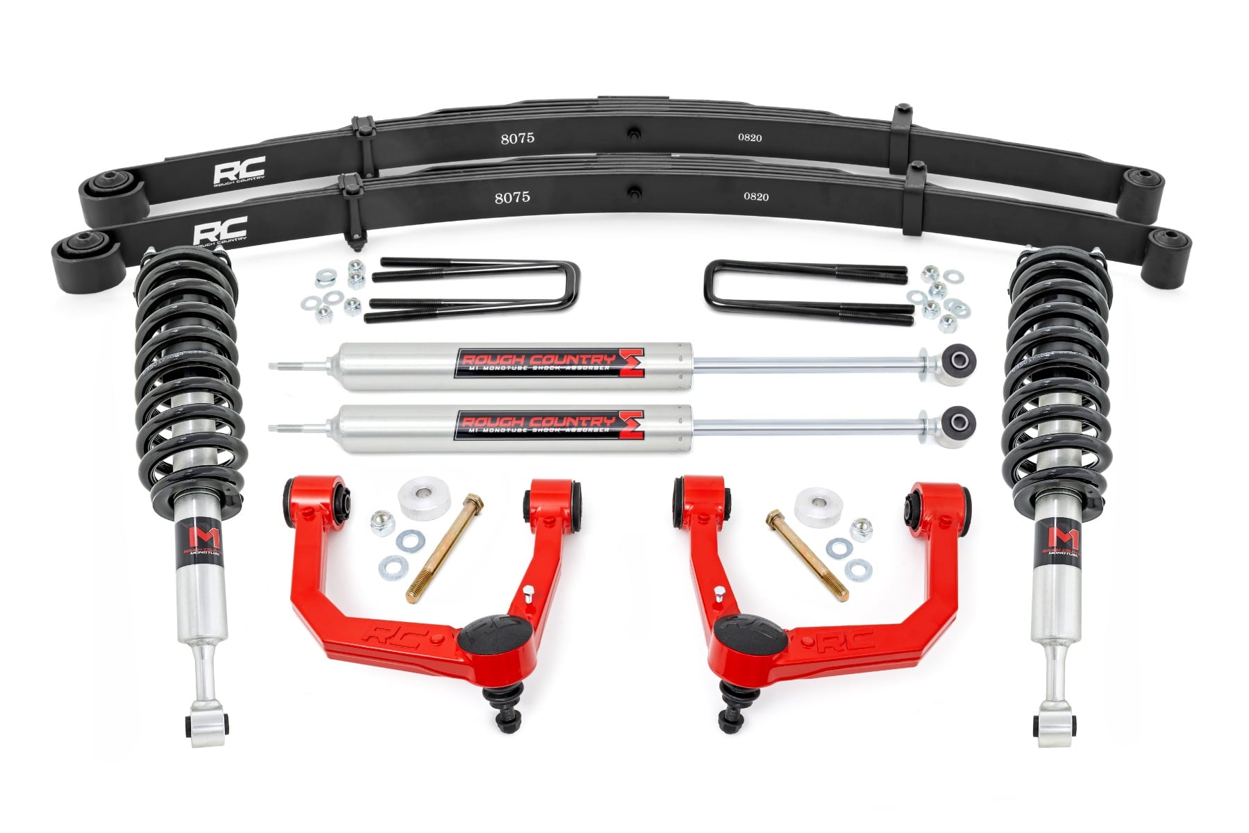 3.5 Inch Lift Kit | Red UCA | M1 Struts | Toyota Tacoma 2WD/4WD (2005-2023)