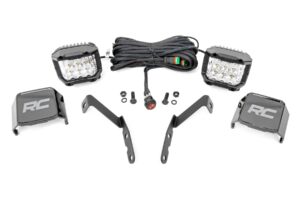 LED Light Kit | Ditch Mount | 3" OSRAM | Wide | Chevy 1500 & Chevy/GMC 2500HD/3500HD (07-14)