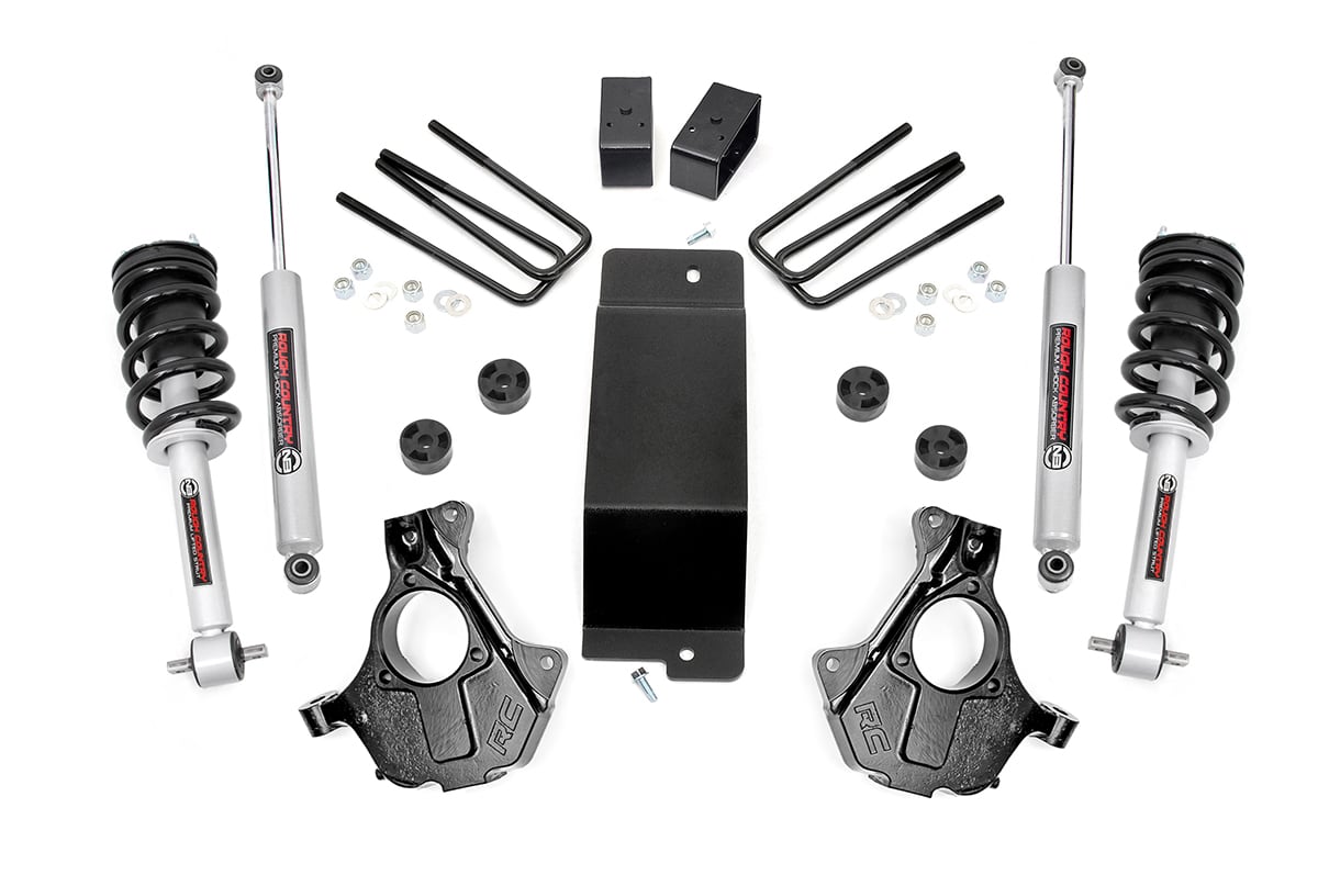 3.5 Inch Lift Kit | Cast Steel LCA | FR N3 | Chevy/GMC 1500 (14-18 & Classic)