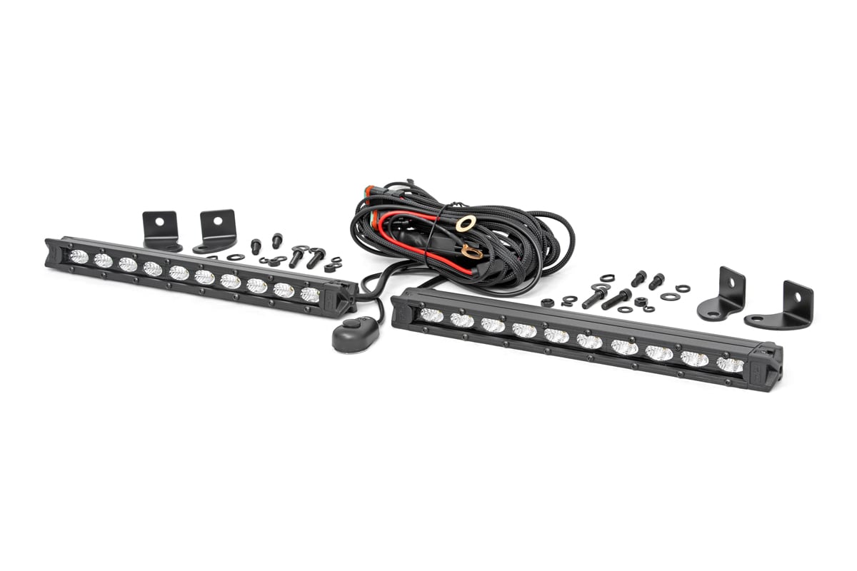 10 Inch Black Series LED Light Bar | Slim Line| Pair - Image 2