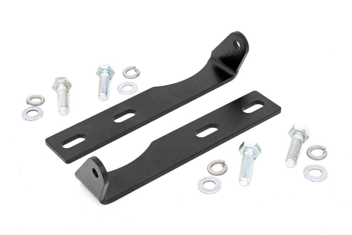 LED Light Kit | Bumper Mount | 20" Black Dual Row | White DRL | Jeep Grand Cherokee WK2 (11-20) - Image 6