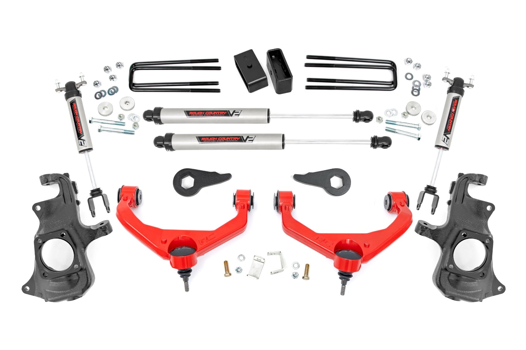 3.5 Inch Knuckle Lift Kit | V2 | w/ Overloads | Chevy/GMC 2500HD/3500HD (11-19)
