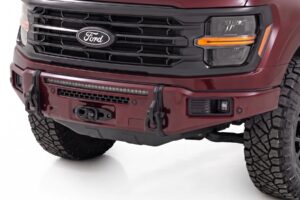 FXS Front Bumper | E2 Magma Red | EcoBoost | Ford F-150 2WD/4WD (2021-2025)