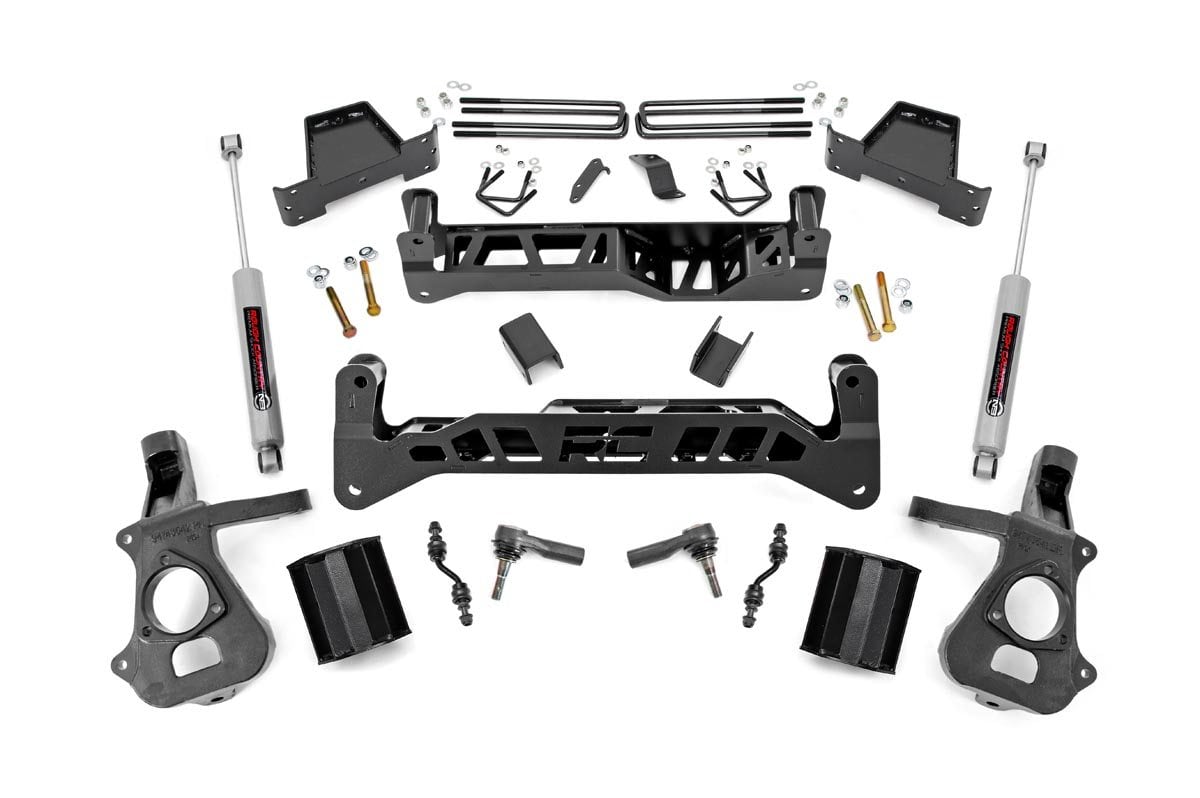 7 Inch Lift Kit | Alu/S.Steel | Chevy/GMC 1500 2WD (14-18 & Classic)