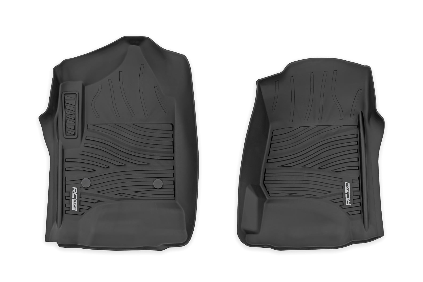 Flex-Fit Floor Mats | Front | Chevy/GMC 1500/2500HD/3500HD (14-19 & Classic)