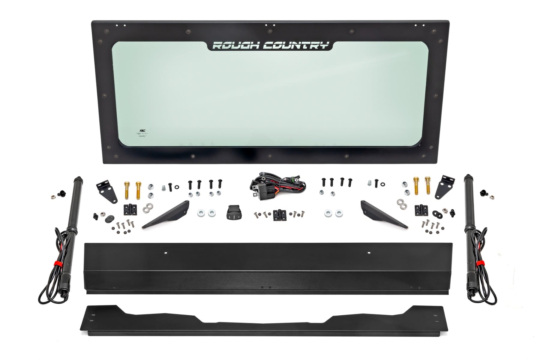 Electric Tilt Windshield | Glass | Honda Pioneer 1000 - Image 6