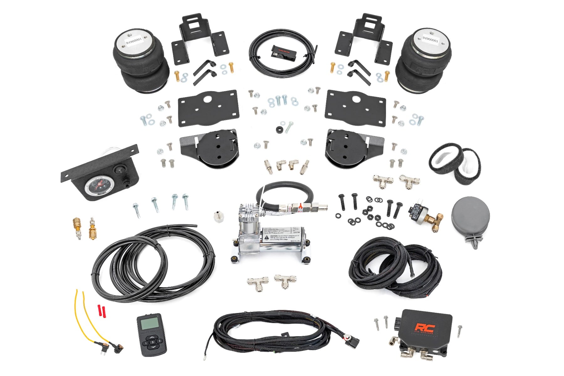 Air Spring Kit w/compressor | Wireless Controller | Ram 1500 4WD (2019-2026)