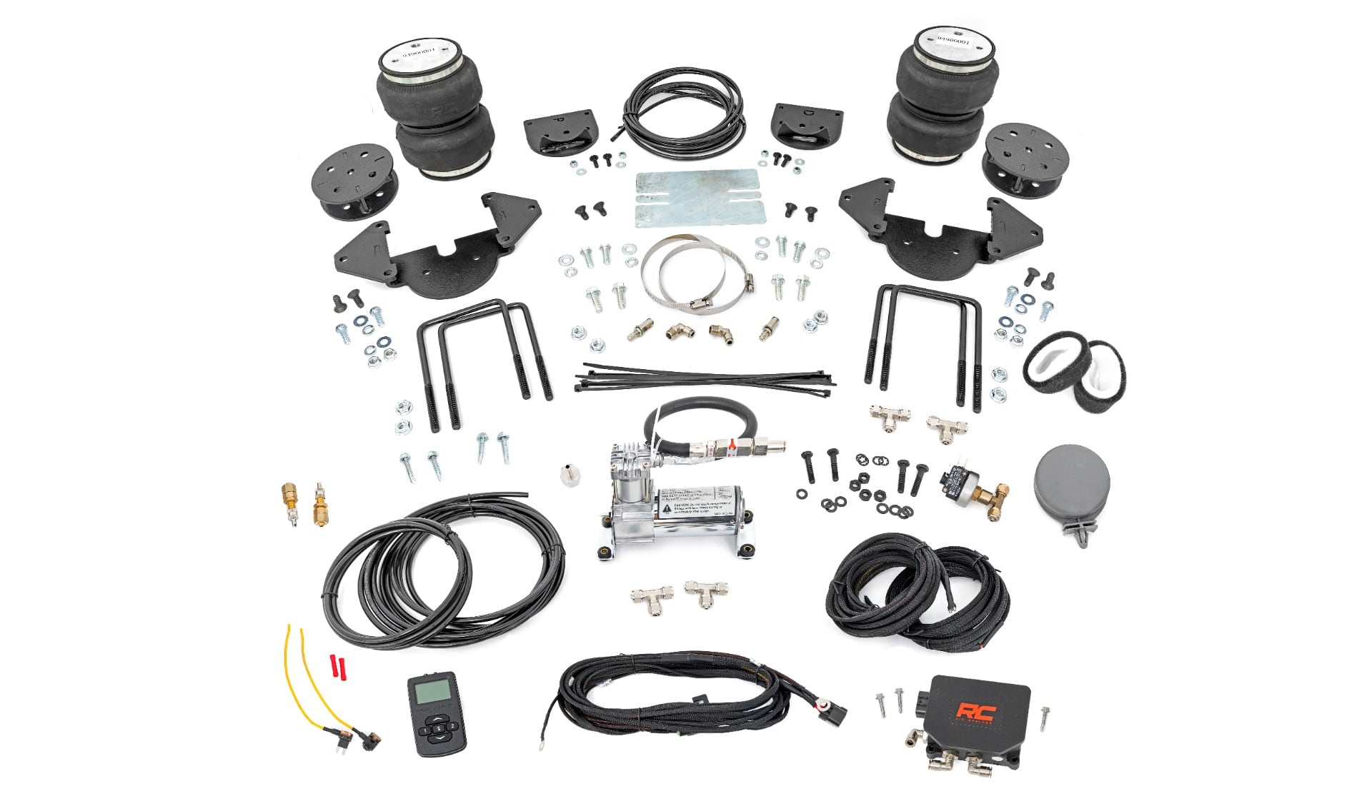 Air Spring Kit w/compressor | 4-6 Inch Lift Kit | Wireless Controller | Chevy/GMC 1500