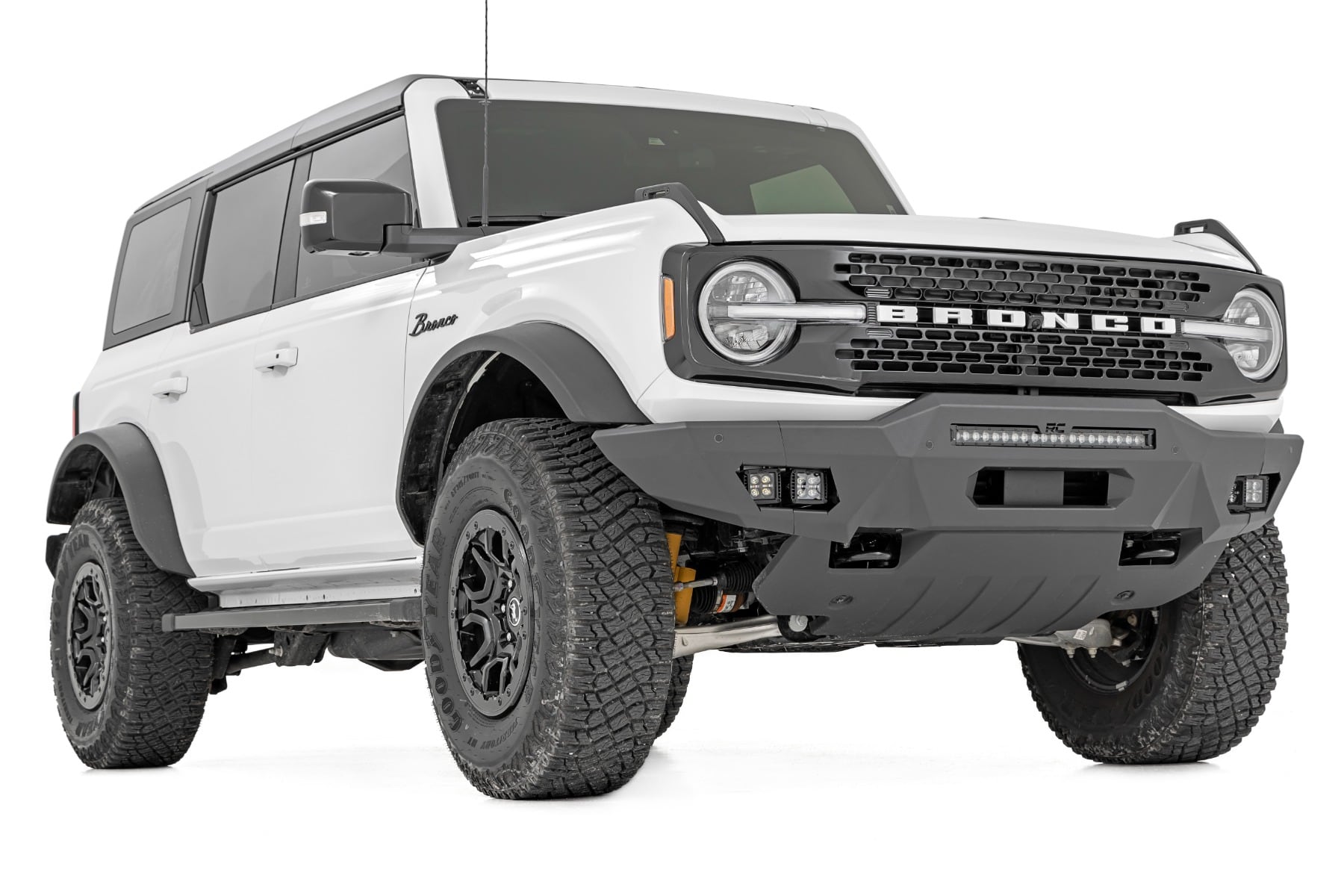 Front Bumper | Modular | Full Wings | Amber DRL | Ford Bronco 4WD (2021-2026) - Image 3