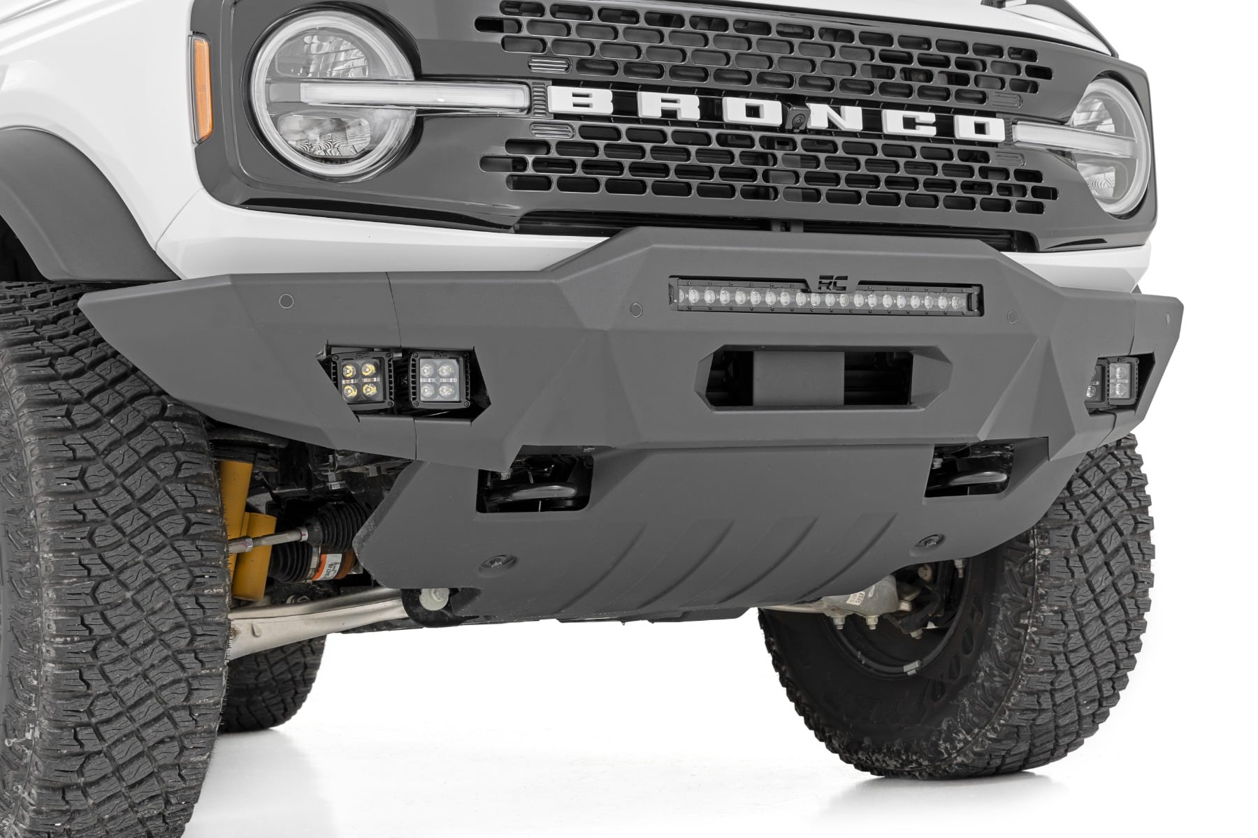 Front Bumper | Modular | Full Wings | Amber DRL | Ford Bronco 4WD (2021-2026) - Image 5