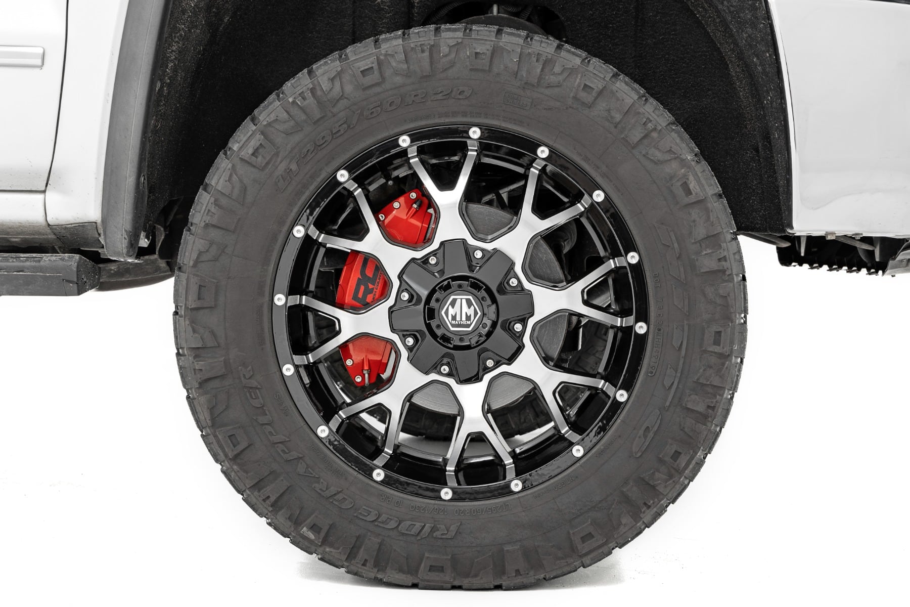 Caliper Covers | Front and Rear | Red | Chevy/GMC 2500HD/3500HD (11-19) - Image 4