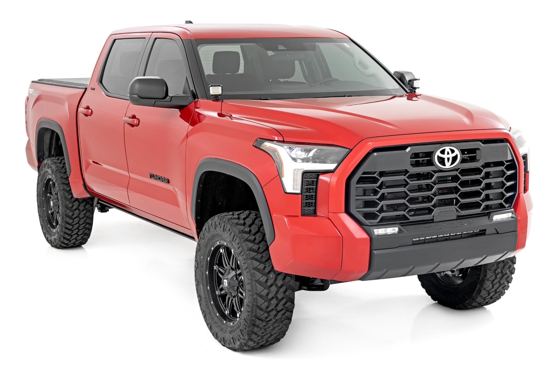 LED Light Kit | Ditch Mount | 2" Black Pair | White DRL | Toyota Tundra (22-26) - Image 3