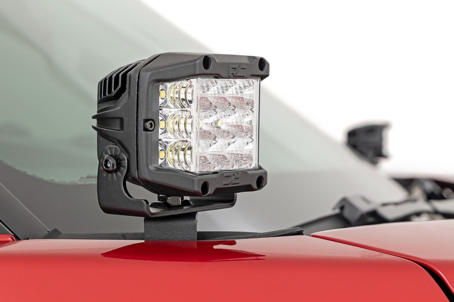 LED Light Kit | Ditch Mount | 2" Black Pair | Amber DRL | Toyota Tundra (22-26) - Image 5