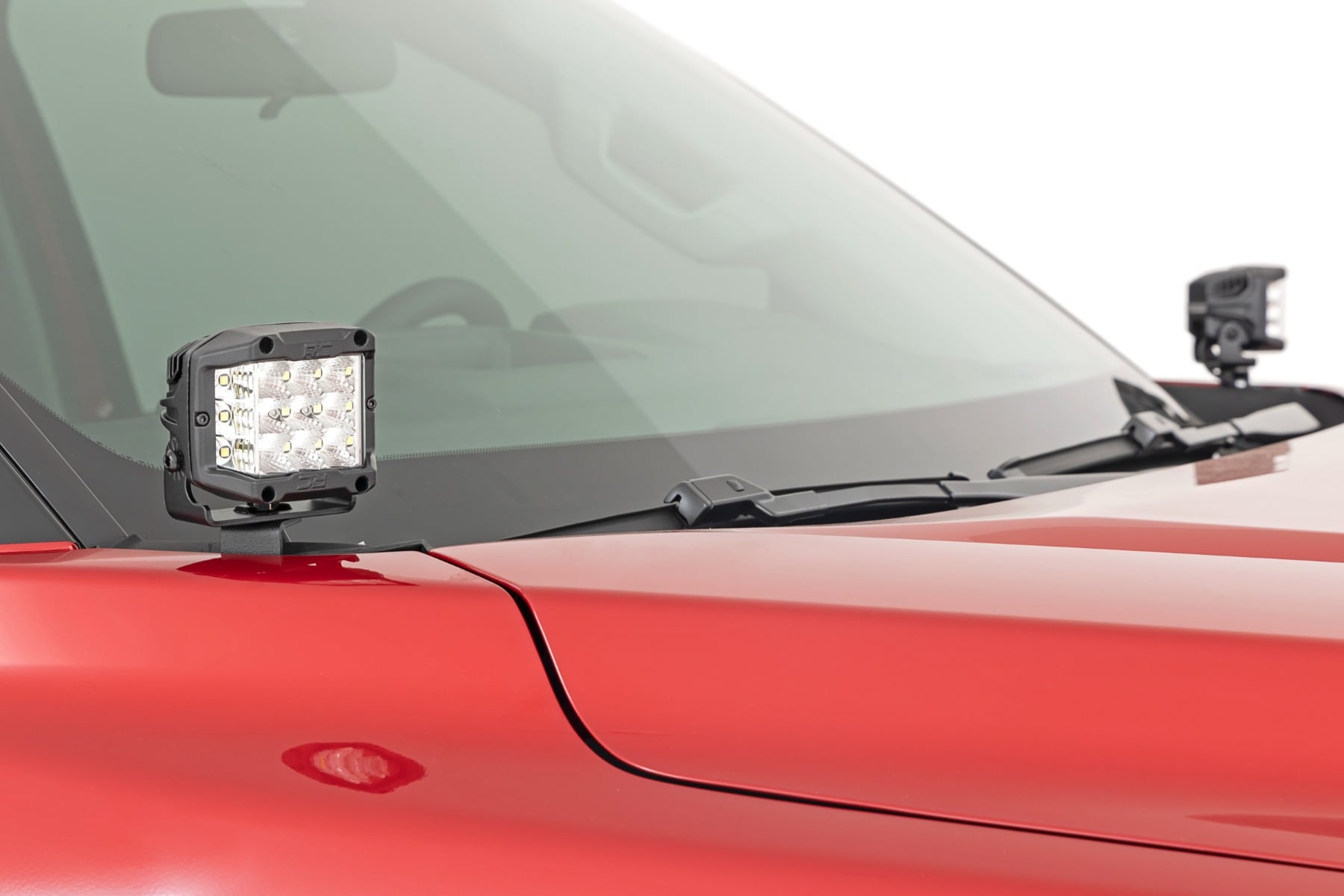 LED Light Kit | Ditch Mount | 2" Black Pair | Amber DRL | Toyota Tundra (22-26) - Image 6