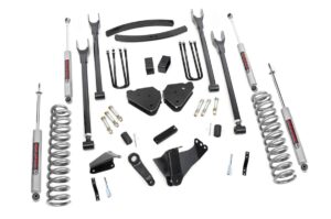 6 Inch Lift Kit | Gas | 4-Link | No OVLDS | Ford F-250/F-350 Super Duty (05-07)