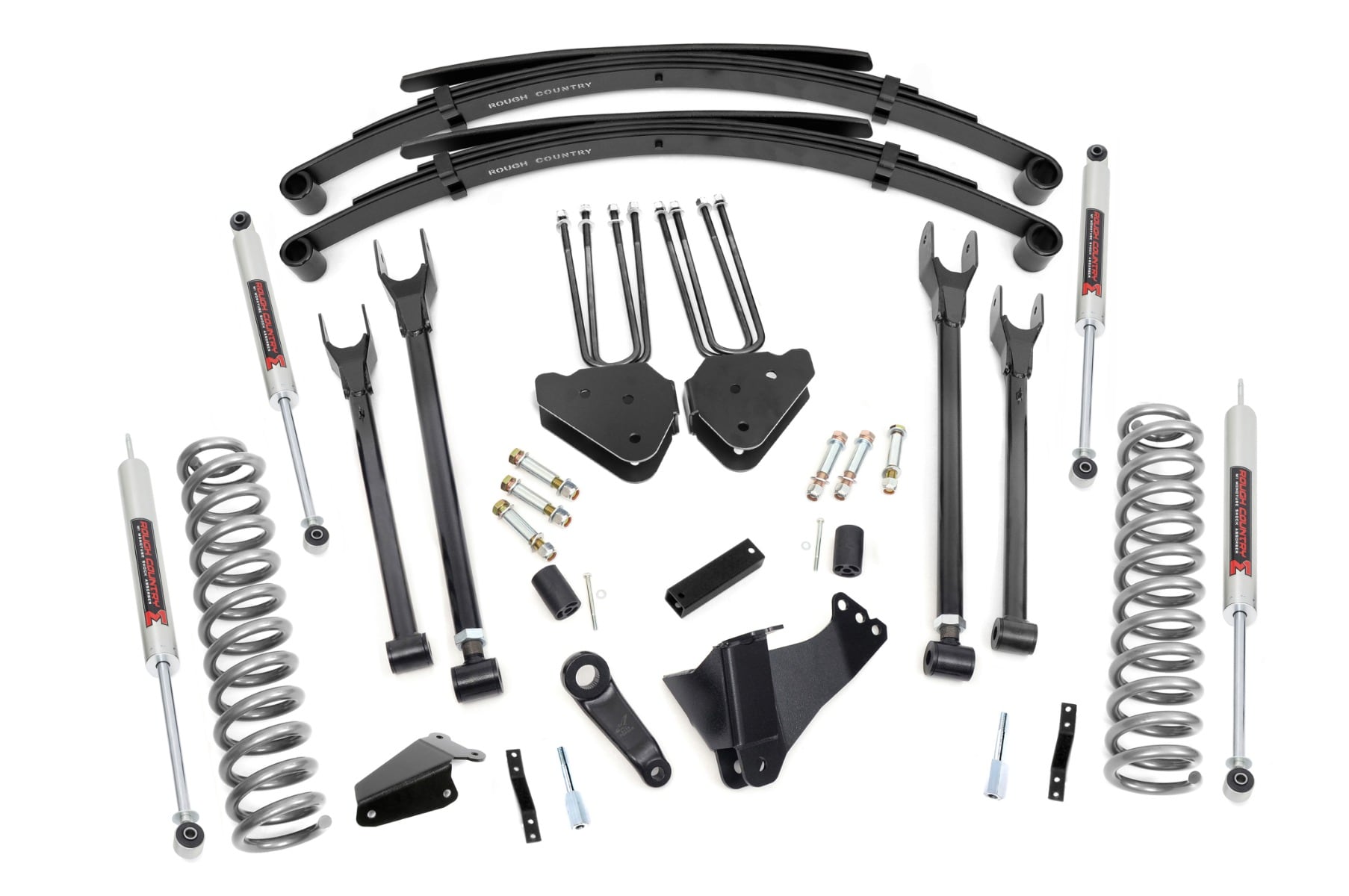 6 Inch Lift Kit | Gas | 4 Link | M1 | Leaf Springs | Ford F-250/F-350 Super Duty (05-07)